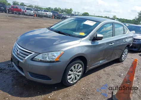 2015 Nissan Sentra S from USA, damaged, VIN 3N1AB7AP7FY272906